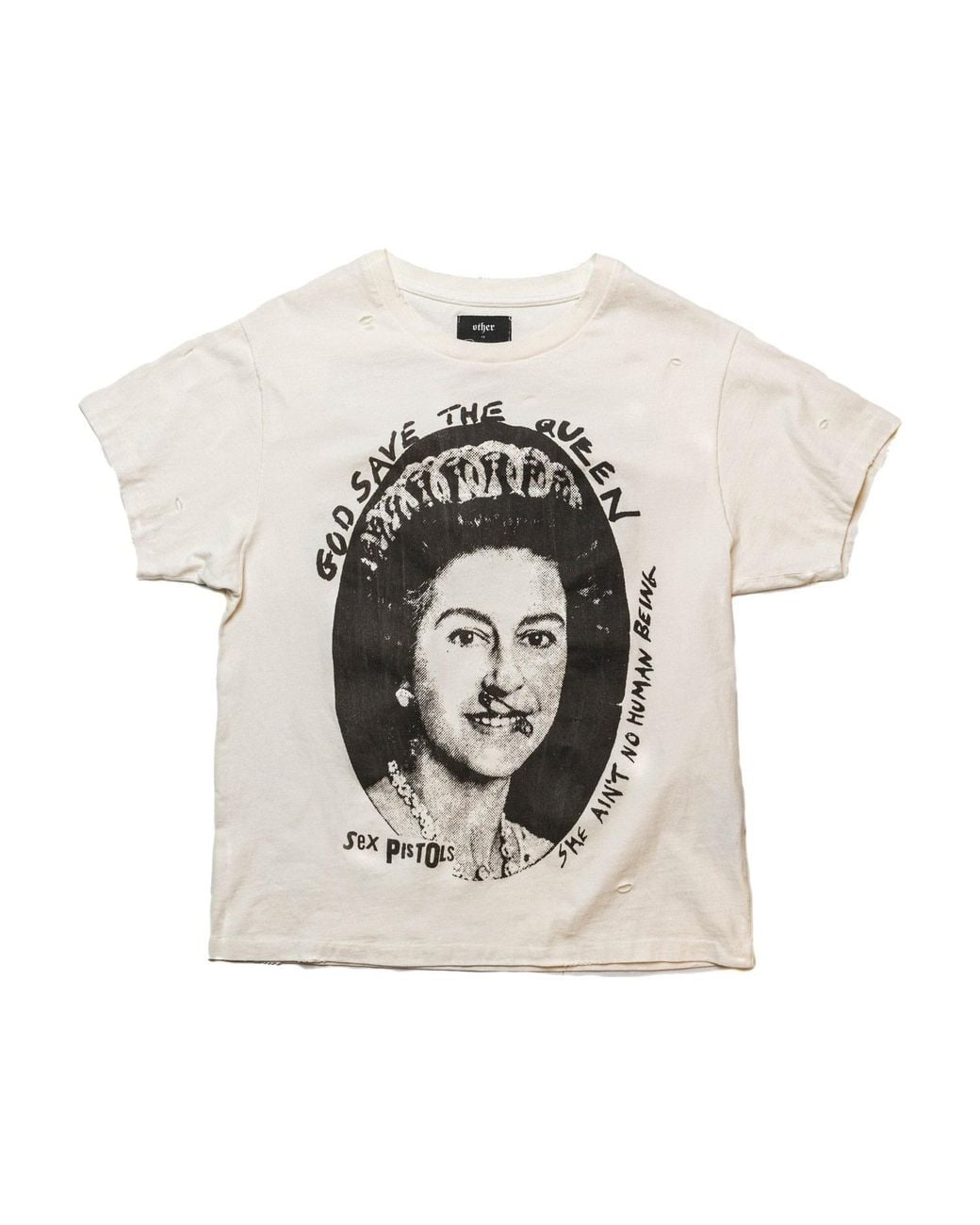 Other Uk White Sex Pistols God Save The Queen Vintage T-Shirt for men
