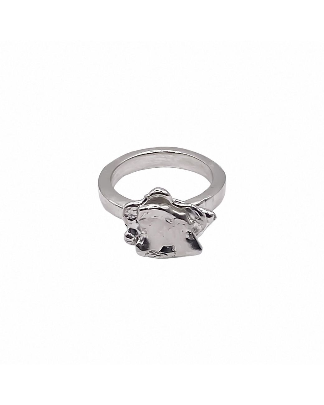 Moca Jewellery Metallic Flower Ring