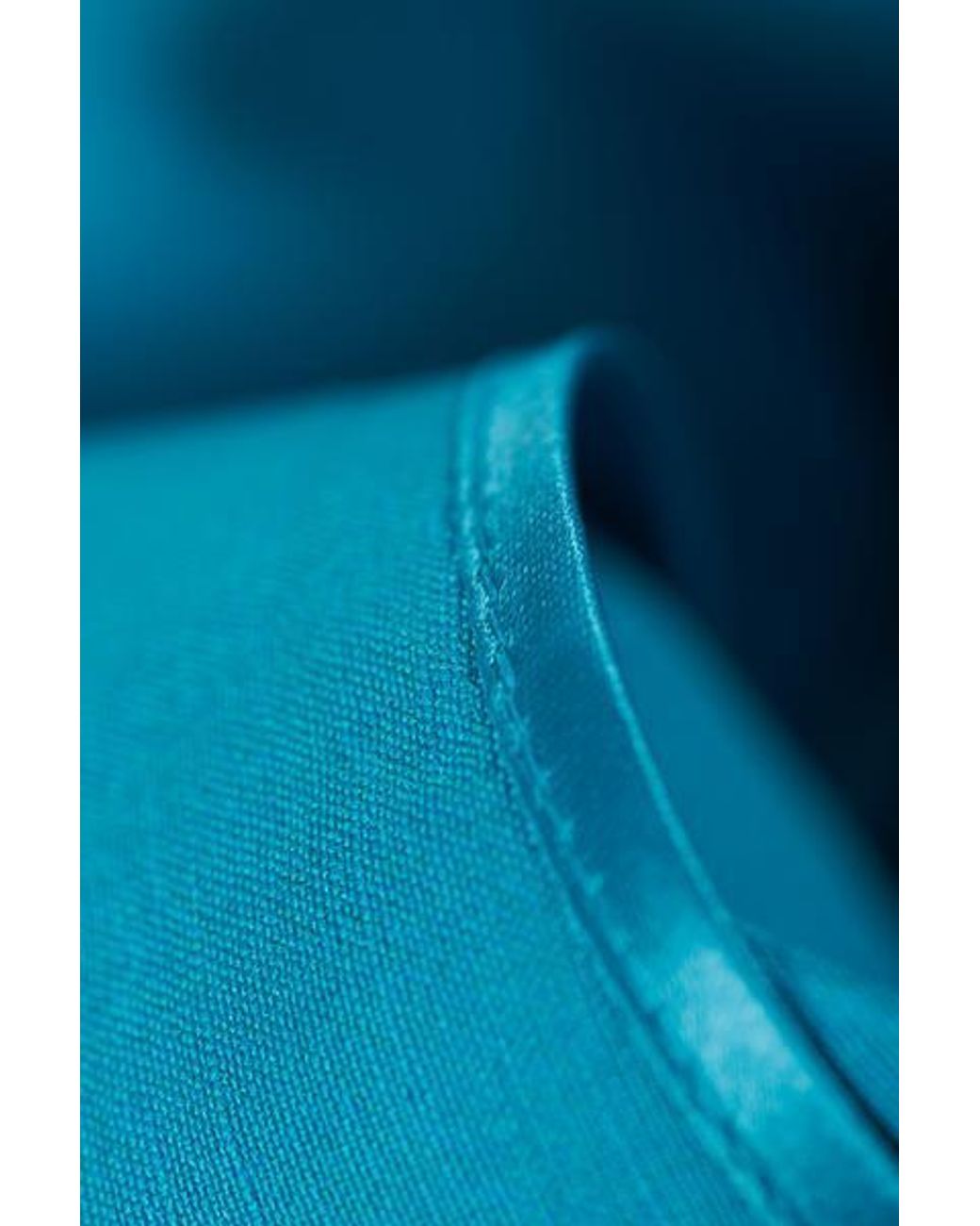 Ginta Blue Silk & Linen Blend Wide Leg Pants