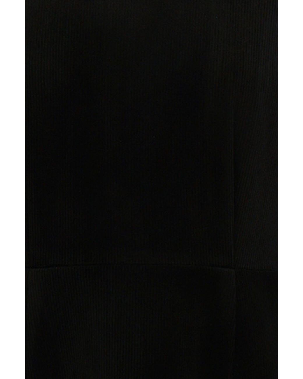 Traffic People Black Corrie's Bravado Velvet Cord Bouvier Wide Leg Trousers