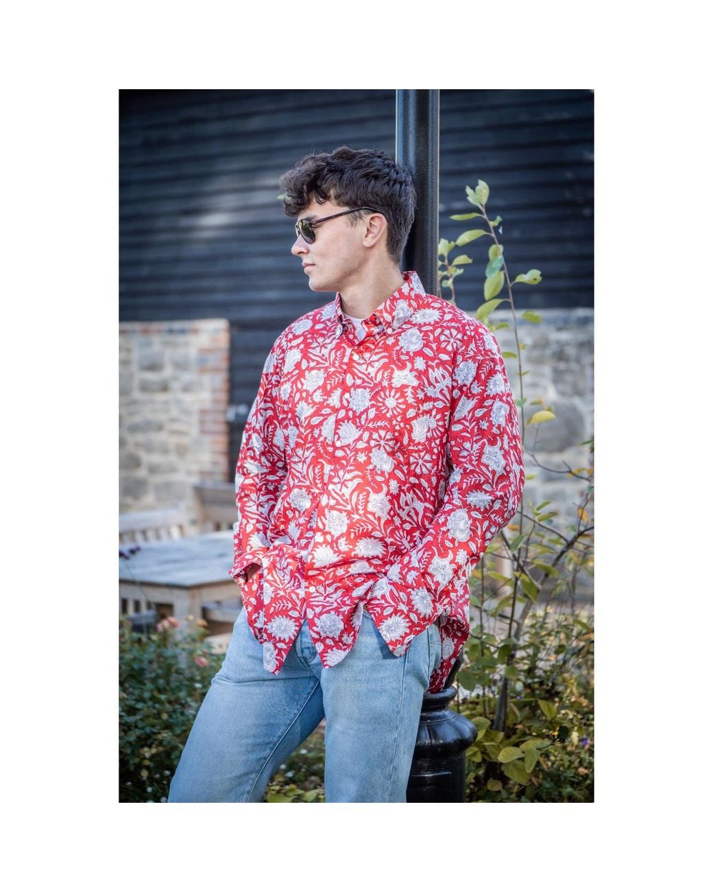 Jago's Tribe Red Earth Shirt for men