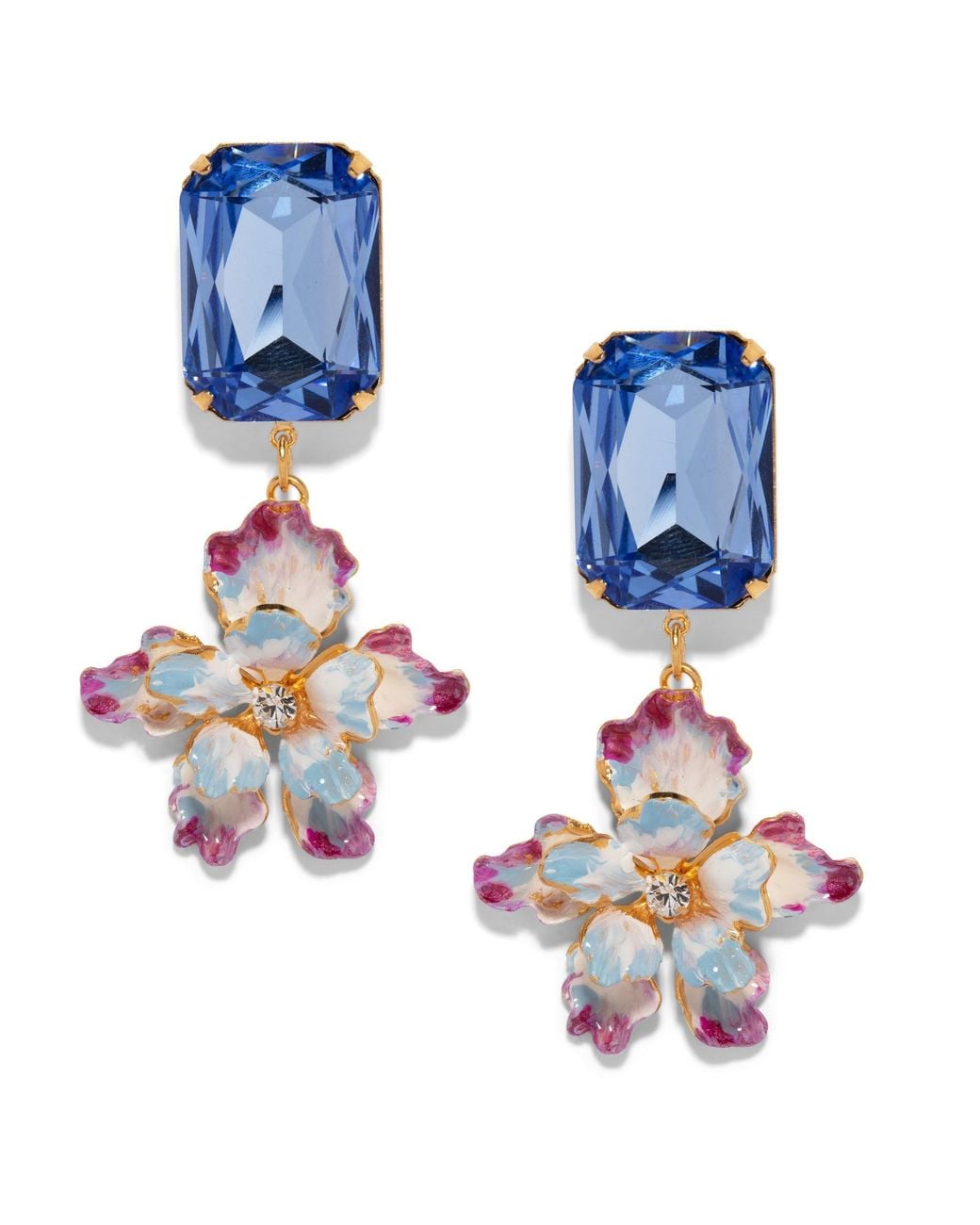 The Pink Reef Blue Paris Drop