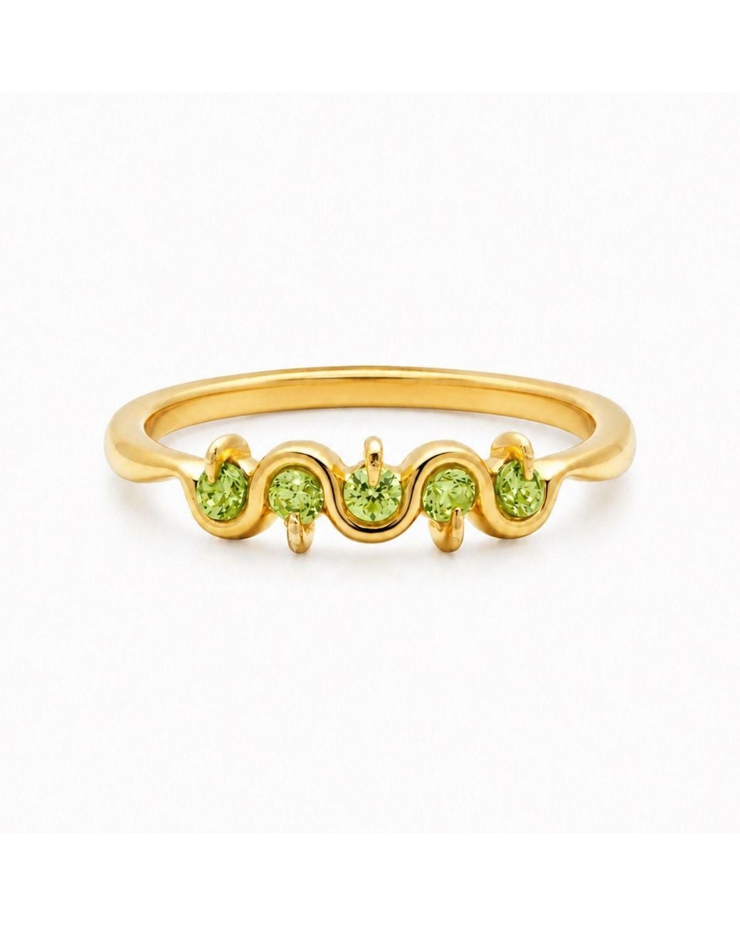 Belinda Jewelz Yellow Peridot Wavy Multi
