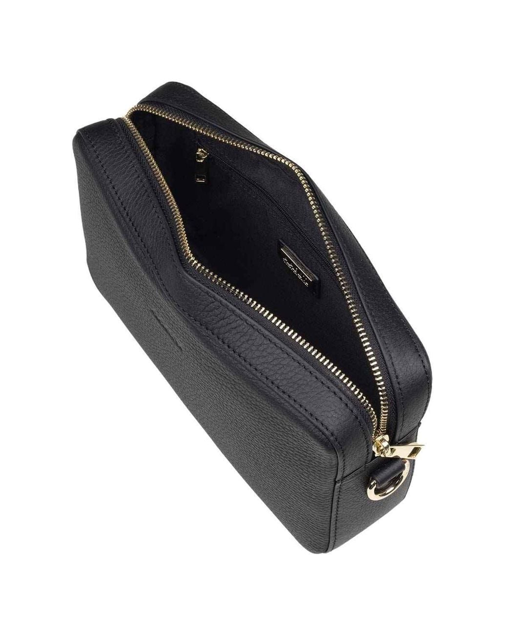 Aarni Black Large Crossbody Bag