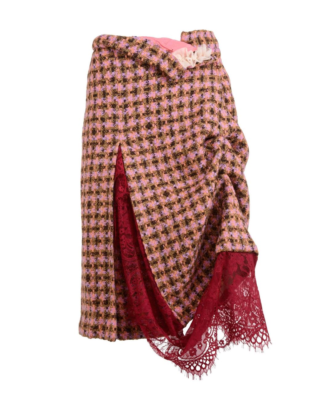 Natalia Petruch Red Clarisse Skirt
