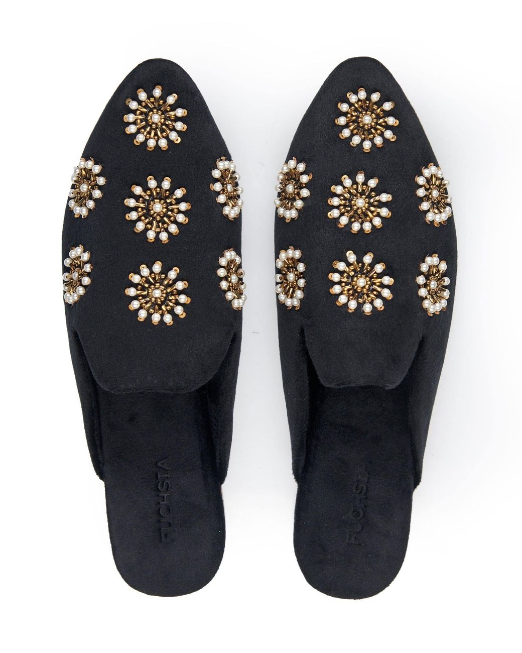 Fuchsia Shoes Blue Galaxy