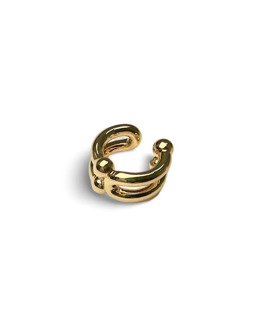 Jagged Halo Jewelry Metallic Grit Ear Cuff