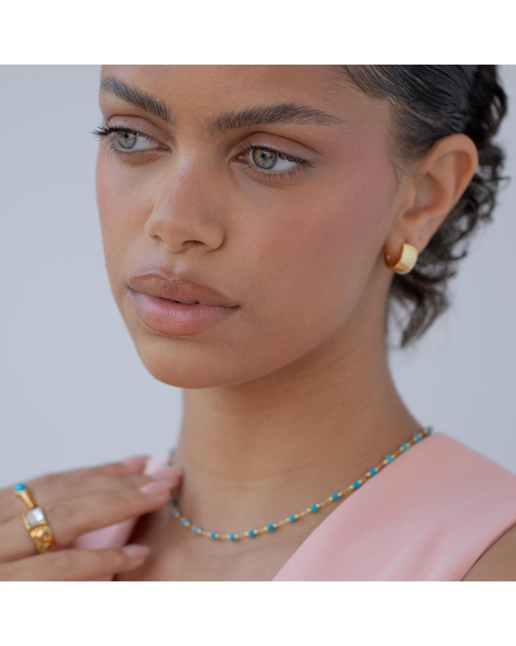 Arctic Fox & Co. Metallic Easy Everyday Hoop Earrings