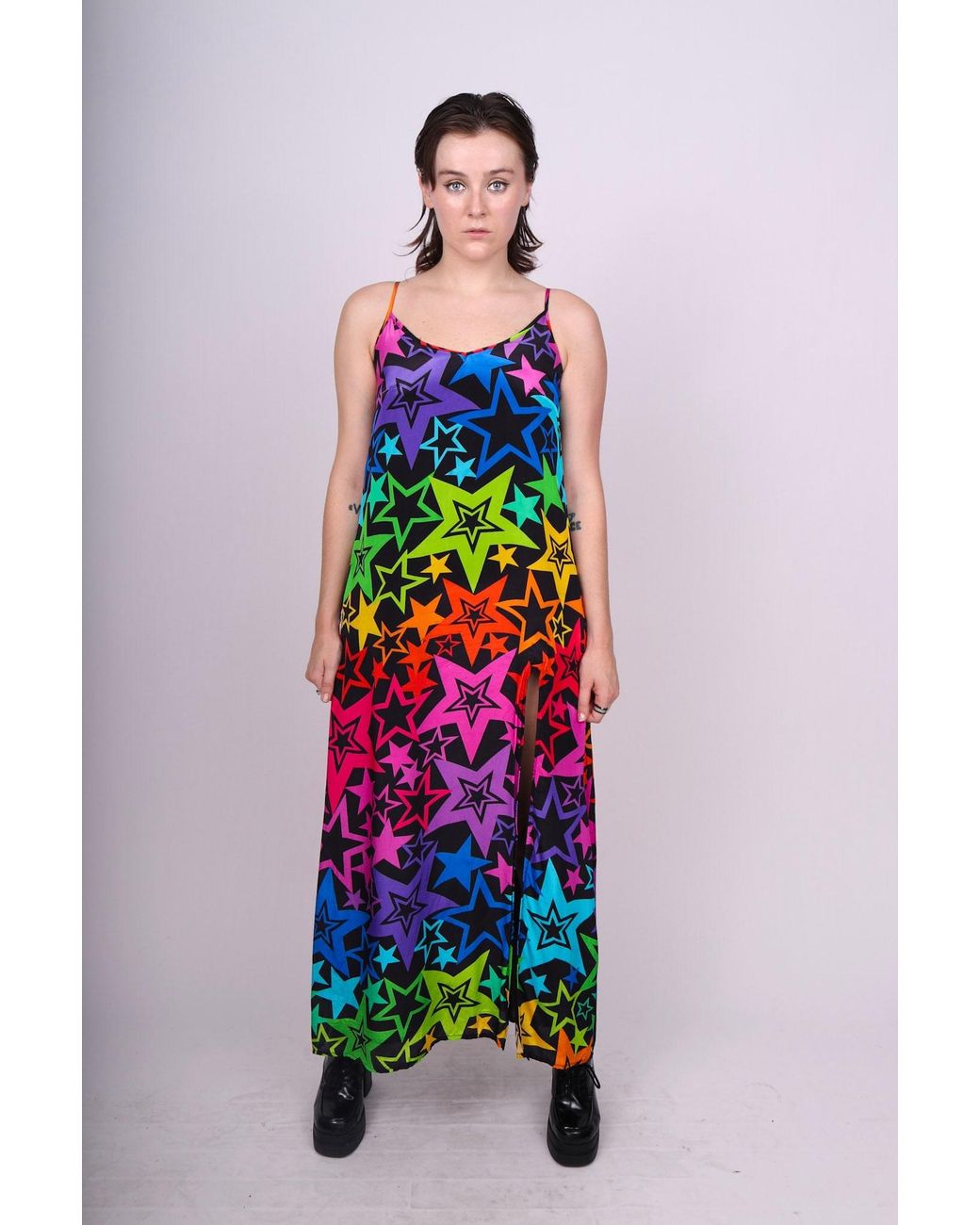 Any Old Iron White New Star Long Dress