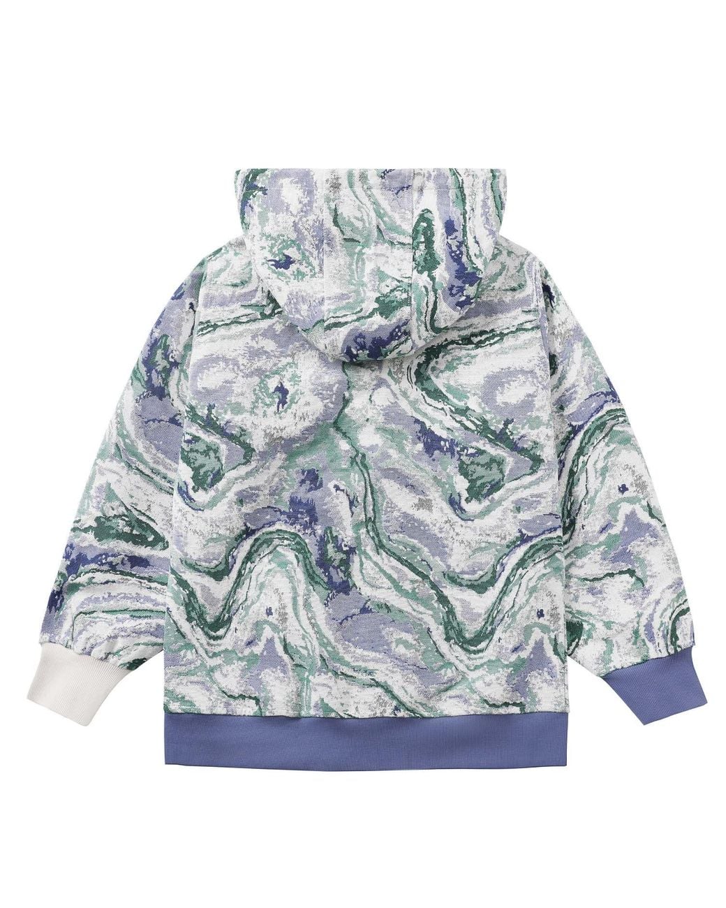VERYRARE Blue Swirl Hoodie for men