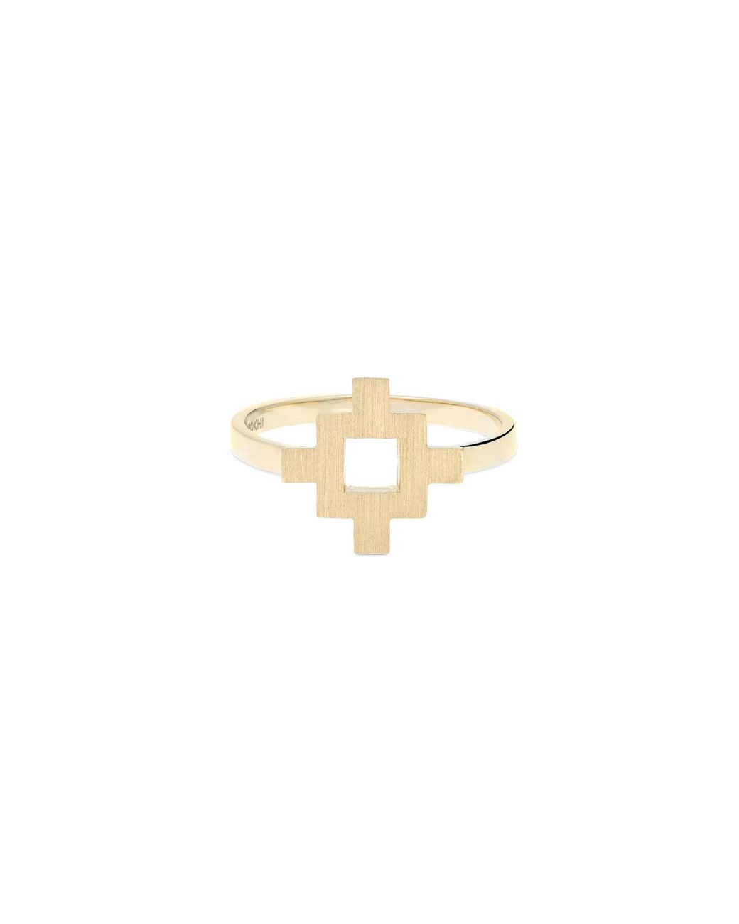 Sheida Farrokhi Metallic Minimal Flower Ring