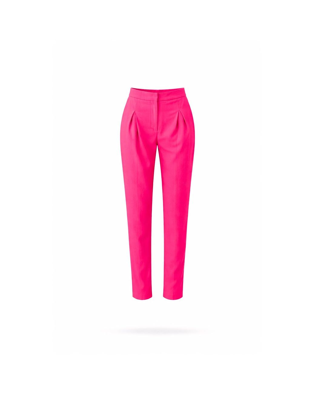 Lumina Eligma Pink Construct Suit Pants Ensemble Fuschia