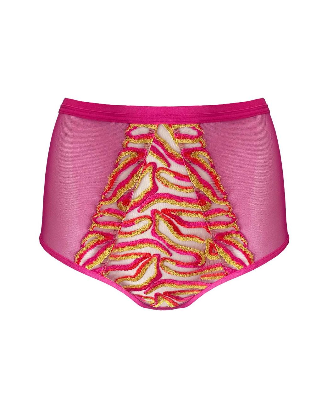 Somewhere Never Pink Running Wild High Waisted Knicker