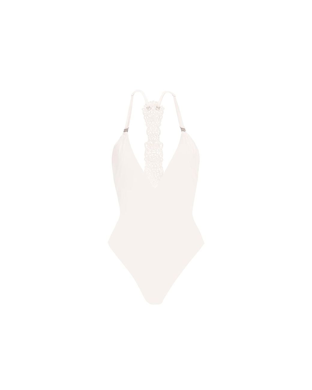 Moorea Swim White Ardea One Piece Swimsuit