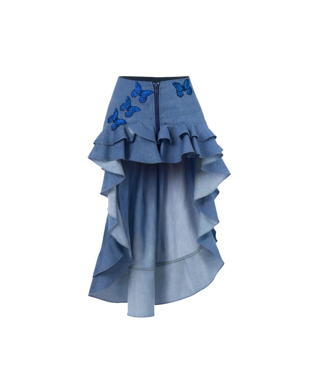 Maui X Lolita Blue Princess High Low Skirt