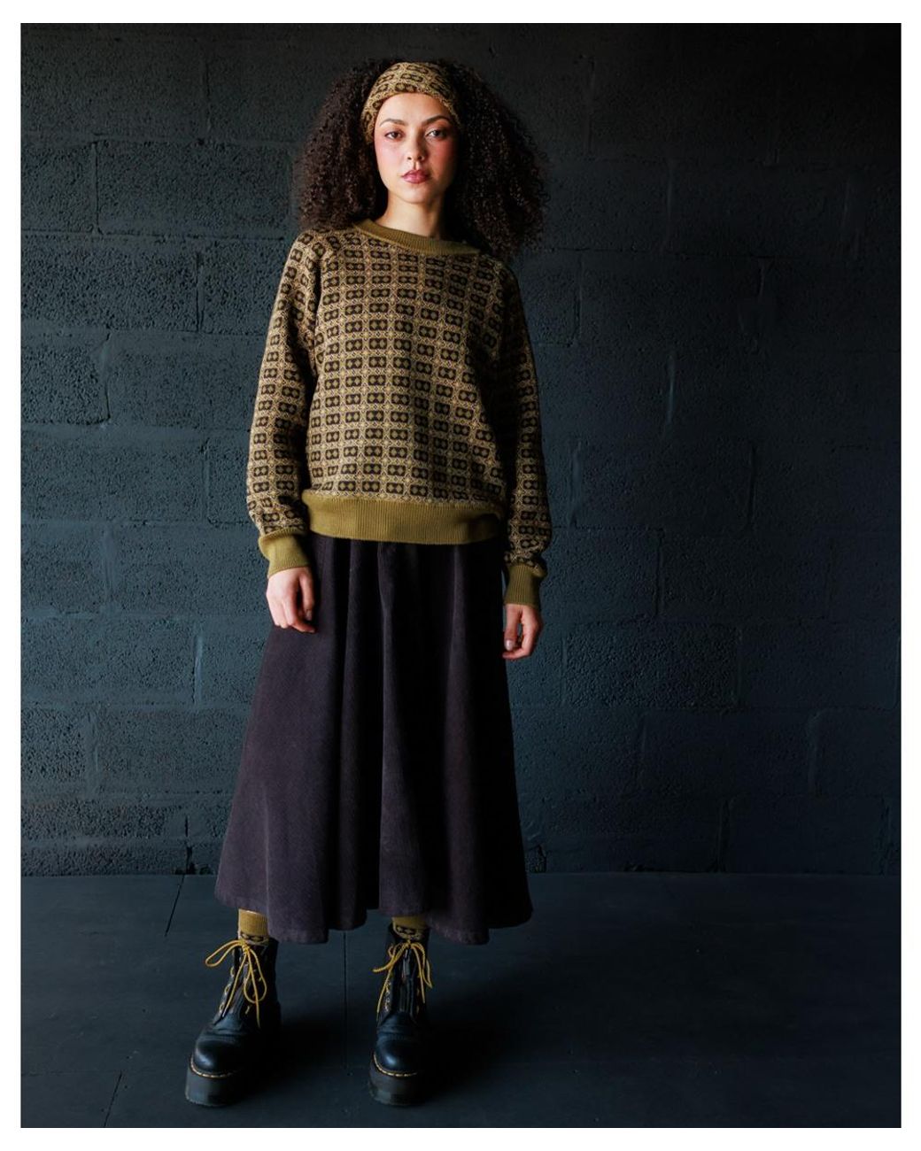 Mabli Green Brae Pullover