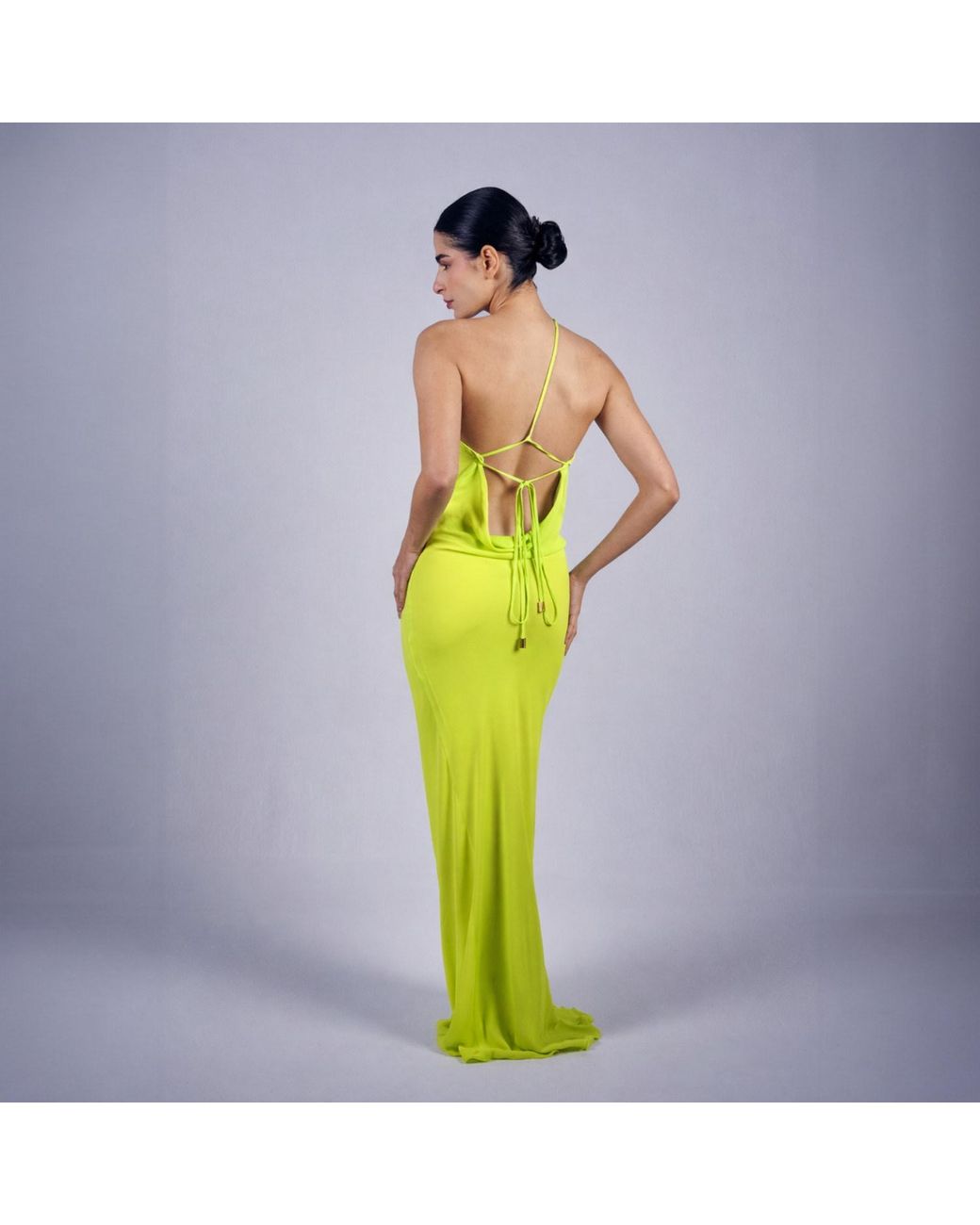 The Ethos Studio Yellow Anne Dress