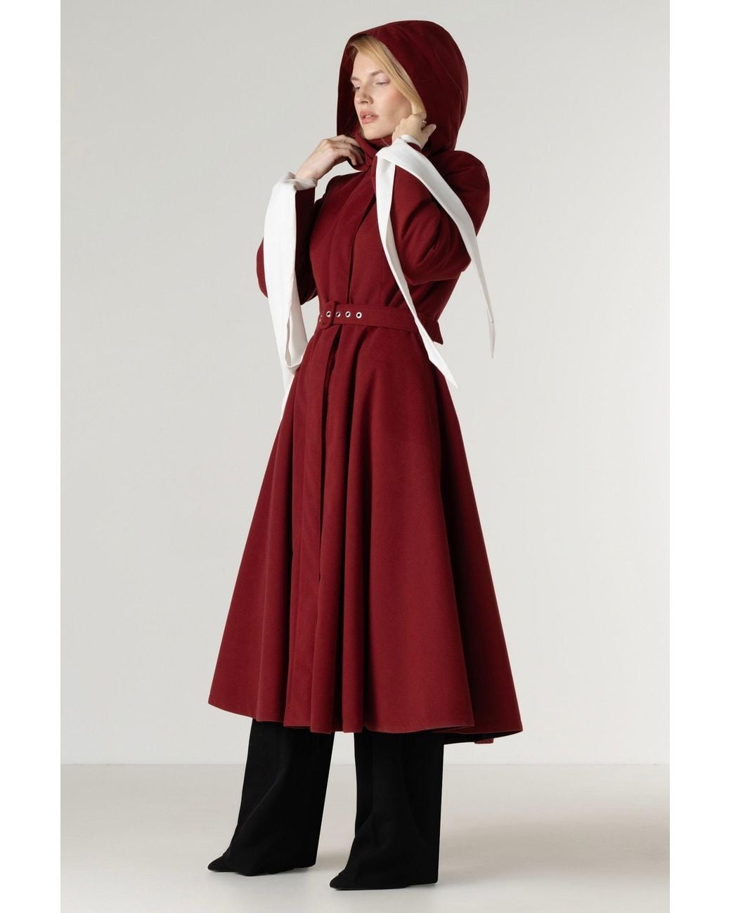 RainSisters Red Winter Coat