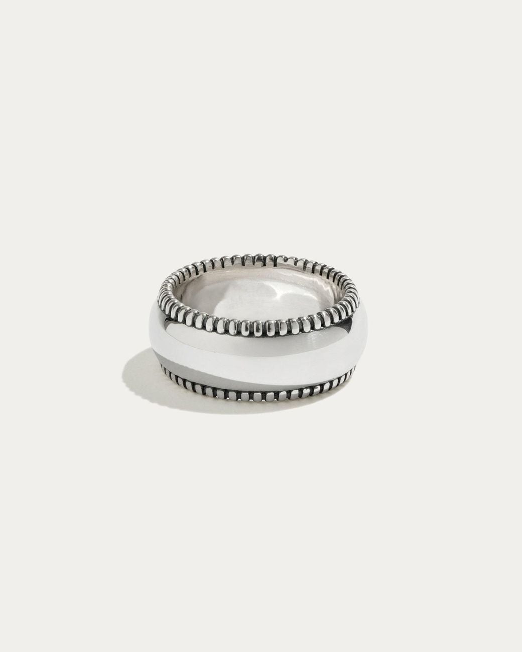 Stone Fruit Natural Small Disc Ring