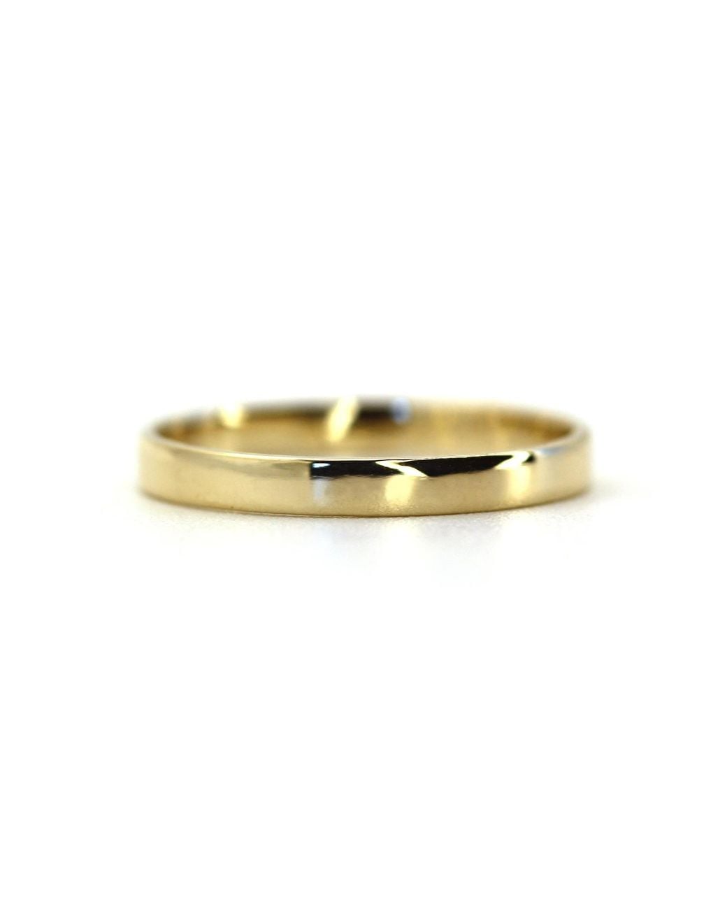 VicStoneNYC Fine Jewelry Metallic Timeless Solid Wedding Band