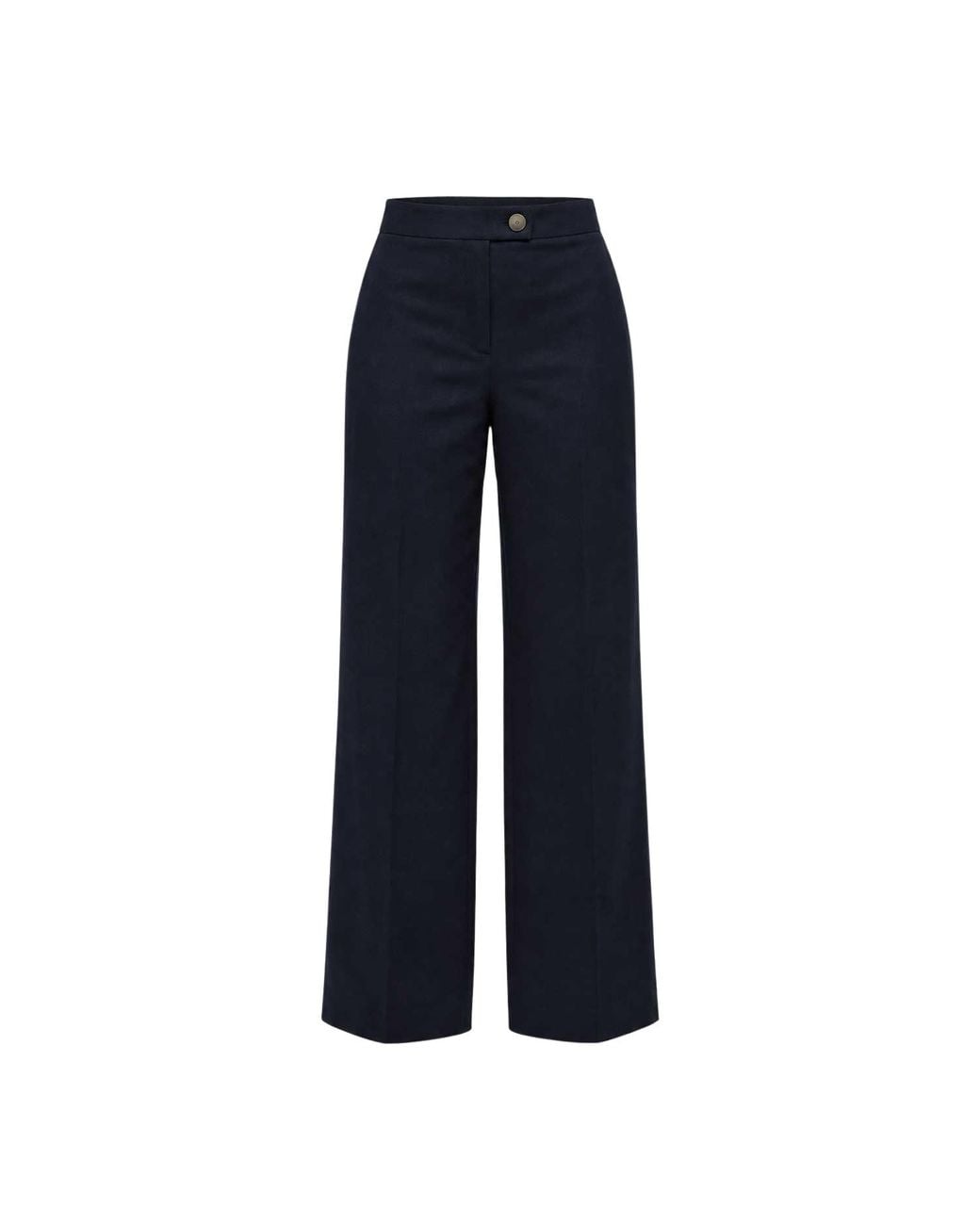 Humans & Land Blue Straight Pants