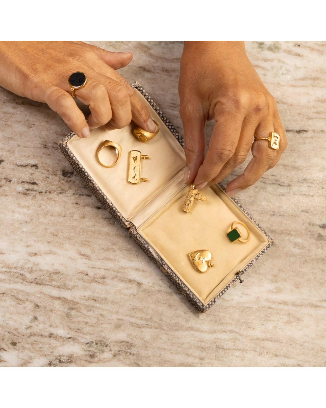 Claire Hill Designs Metallic Difficult Bar Necklace