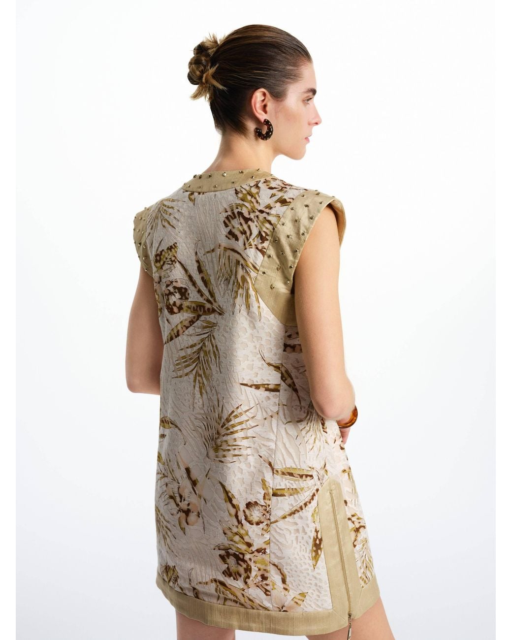 Saint Ones Natural Oro Vest Dress