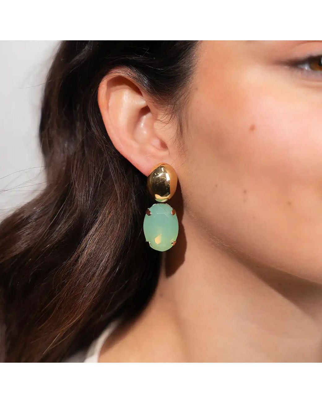 LOTT.gioielli Multicolor Oval Earring L