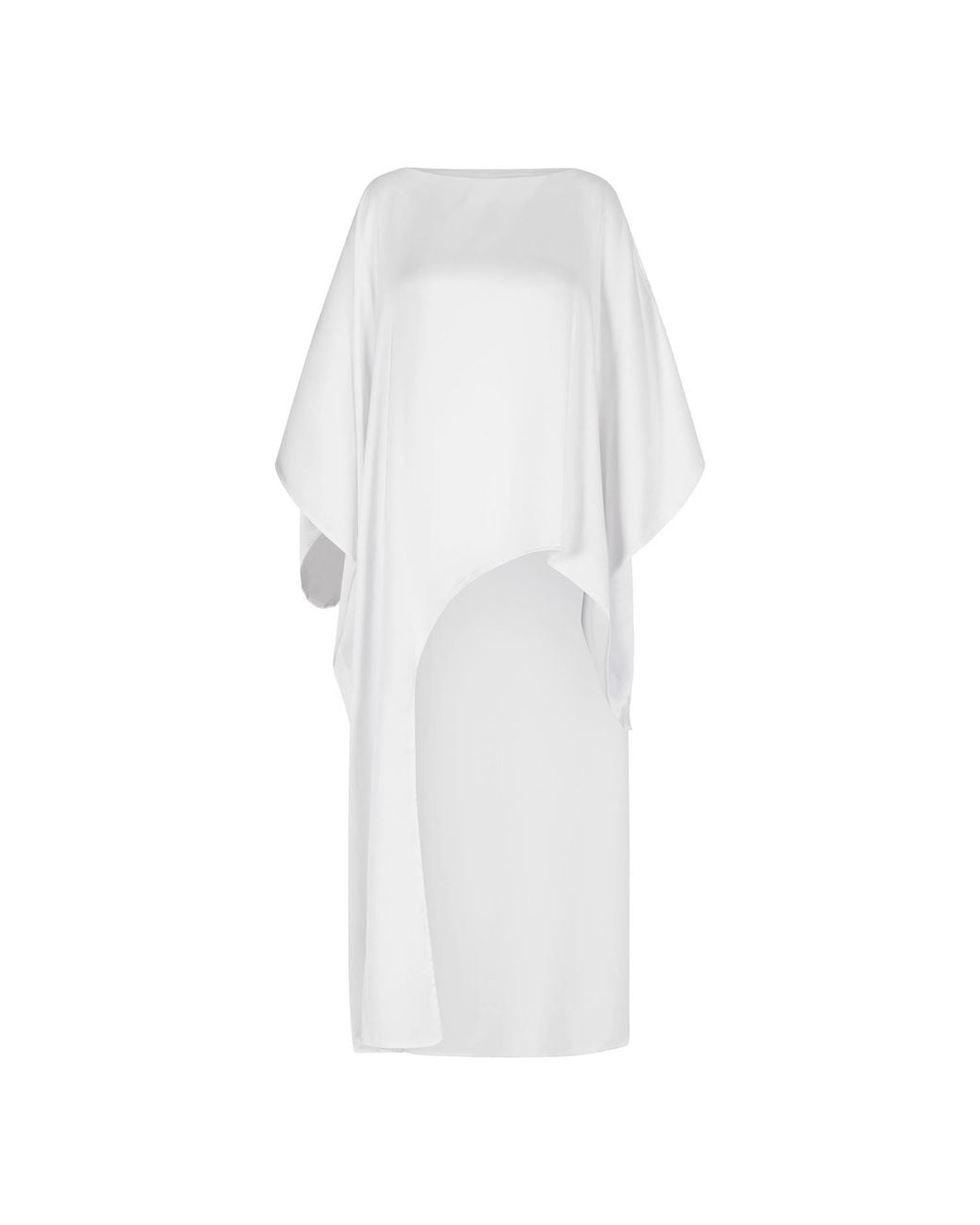 Clothes by Locker Room White Off-The-Shoulder Maxi Tunic