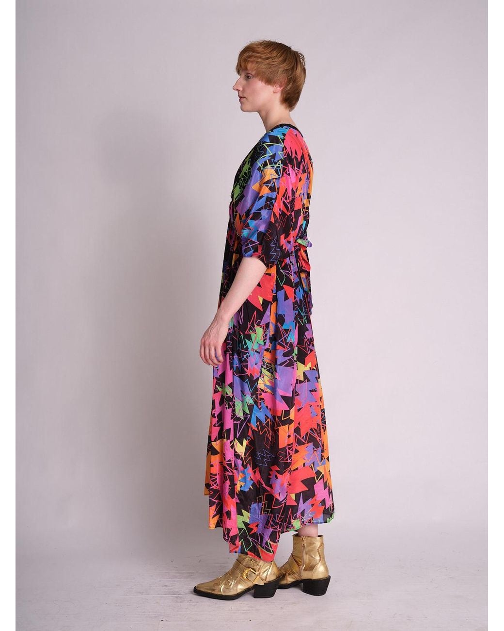 Any Old Iron Red Zowie Kaftan Dress
