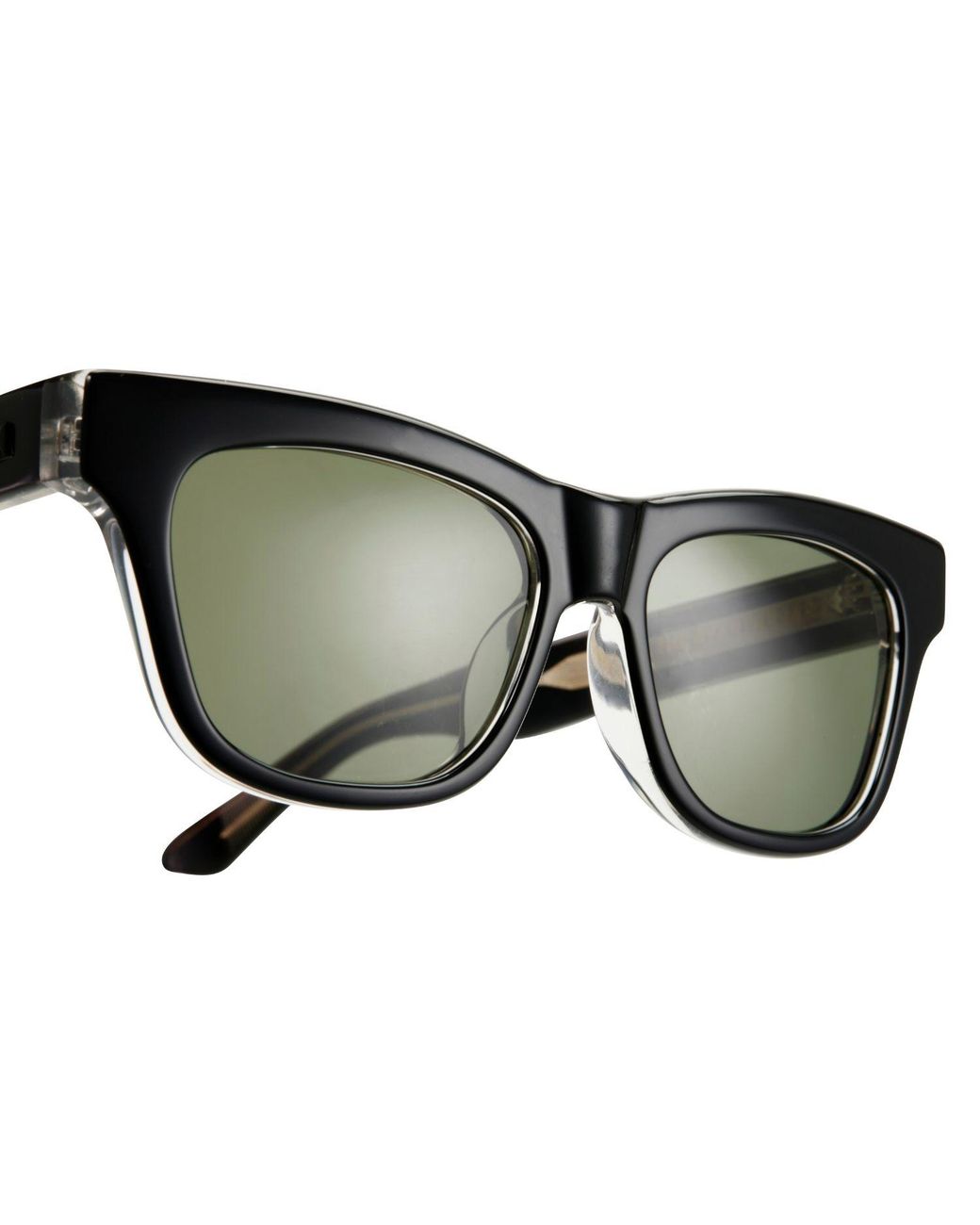 The Avantguard Green Wallflower Midnight Gloss Wayfarer Sunglasses