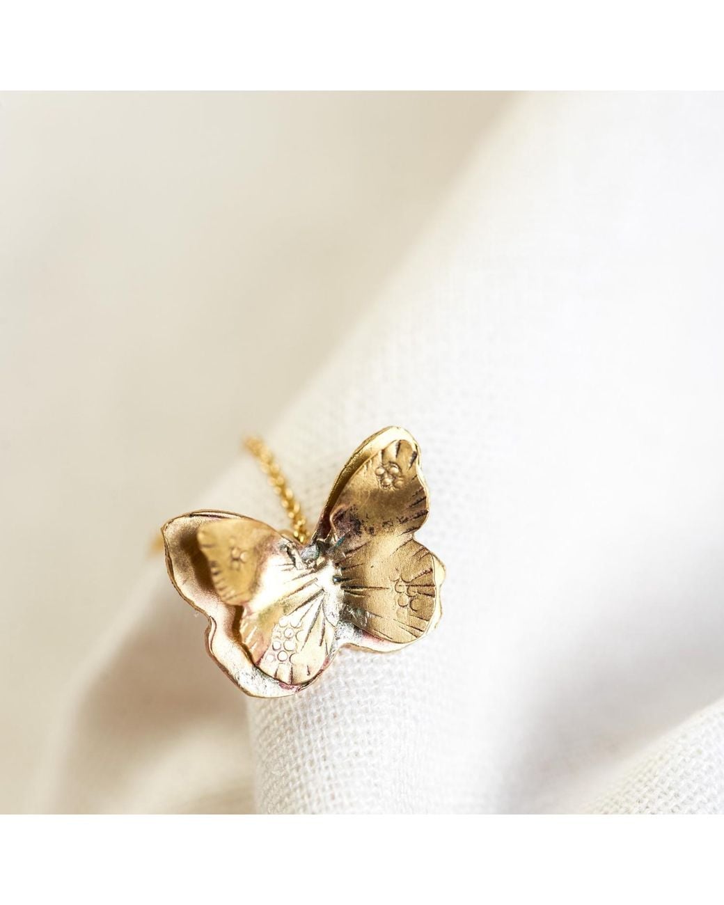 Lily Flo Jewellery Metallic Butterfly Necklace
