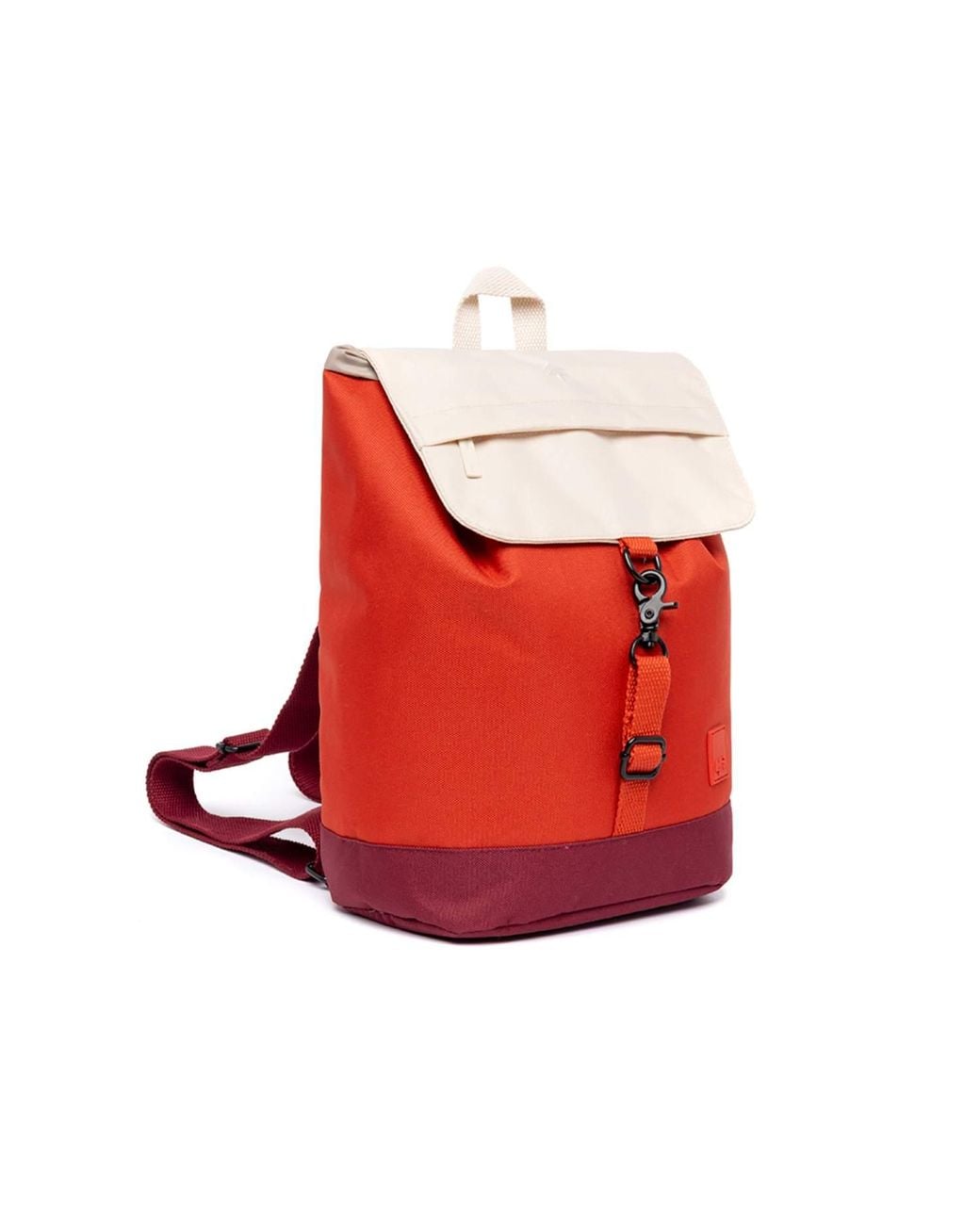 Lefrik Red Kaut Mini Backpack Cherry Block