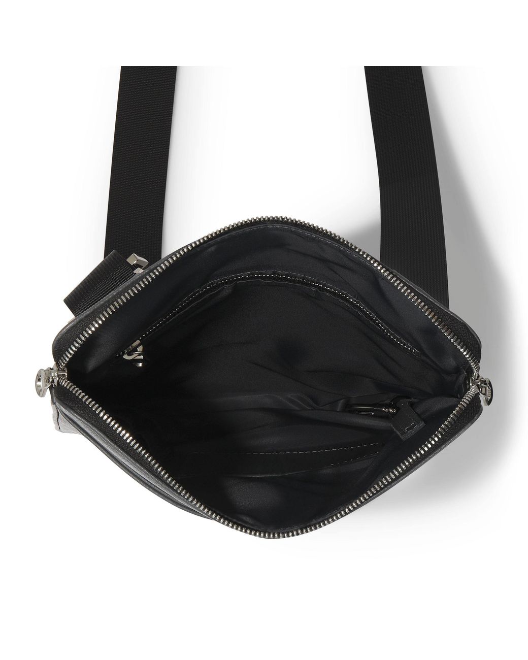Luis Steven Black Sporty Messenger for men