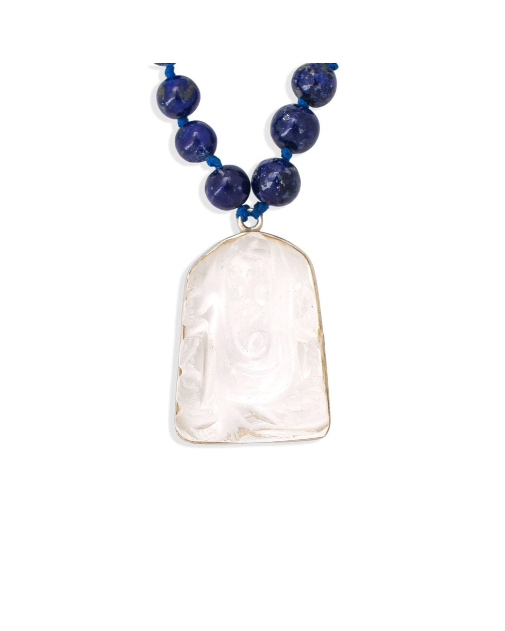 Opium Jewels Metallic Ganesha Mala Rosary Necklace