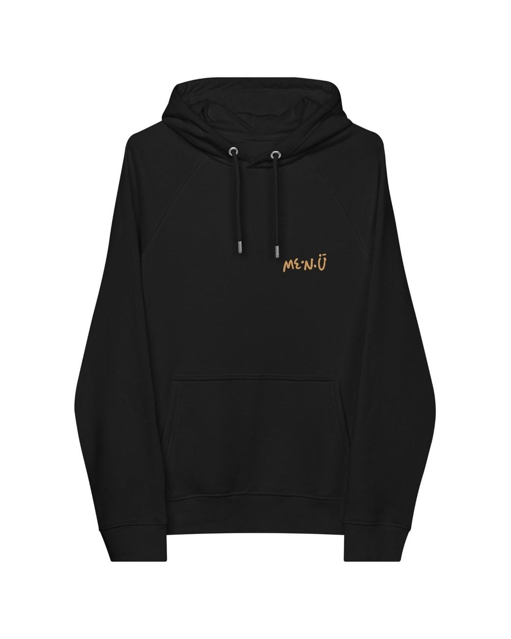 Anchor and Crew Black Twelve Me.N.U Editions Organic Cotton Hoodie