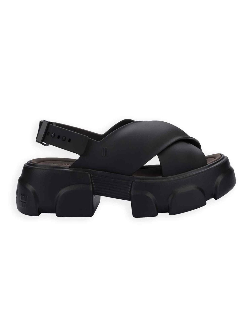 Melissa Black Yura Sporty Platform Sandal