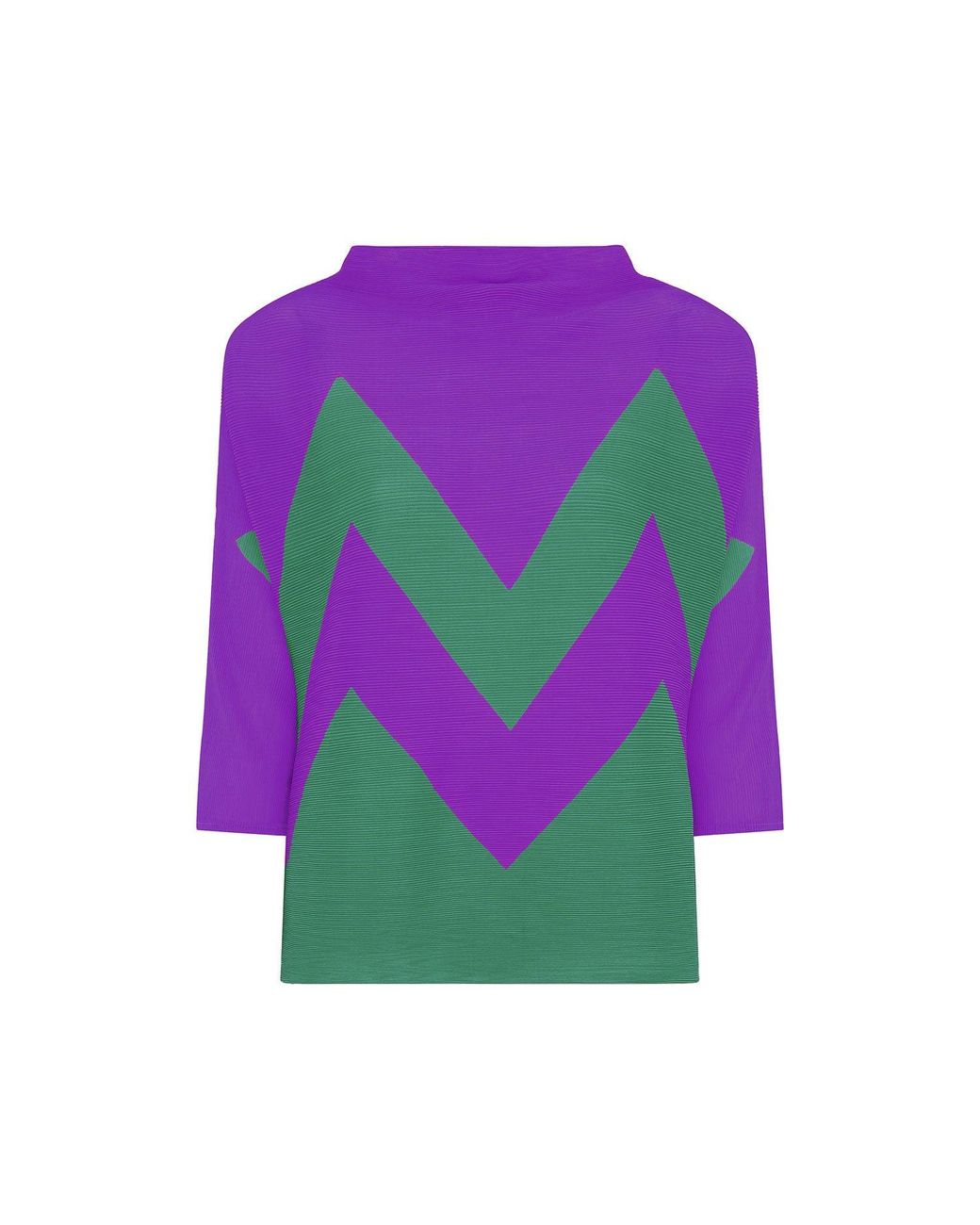Beatrice von Tresckow Pink Zig Zag Jumper