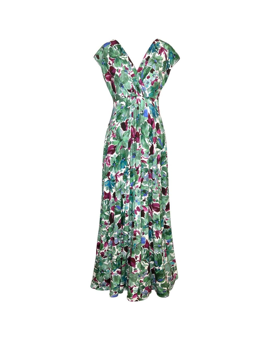 Alie Street London Green Sophia Maxi Dress