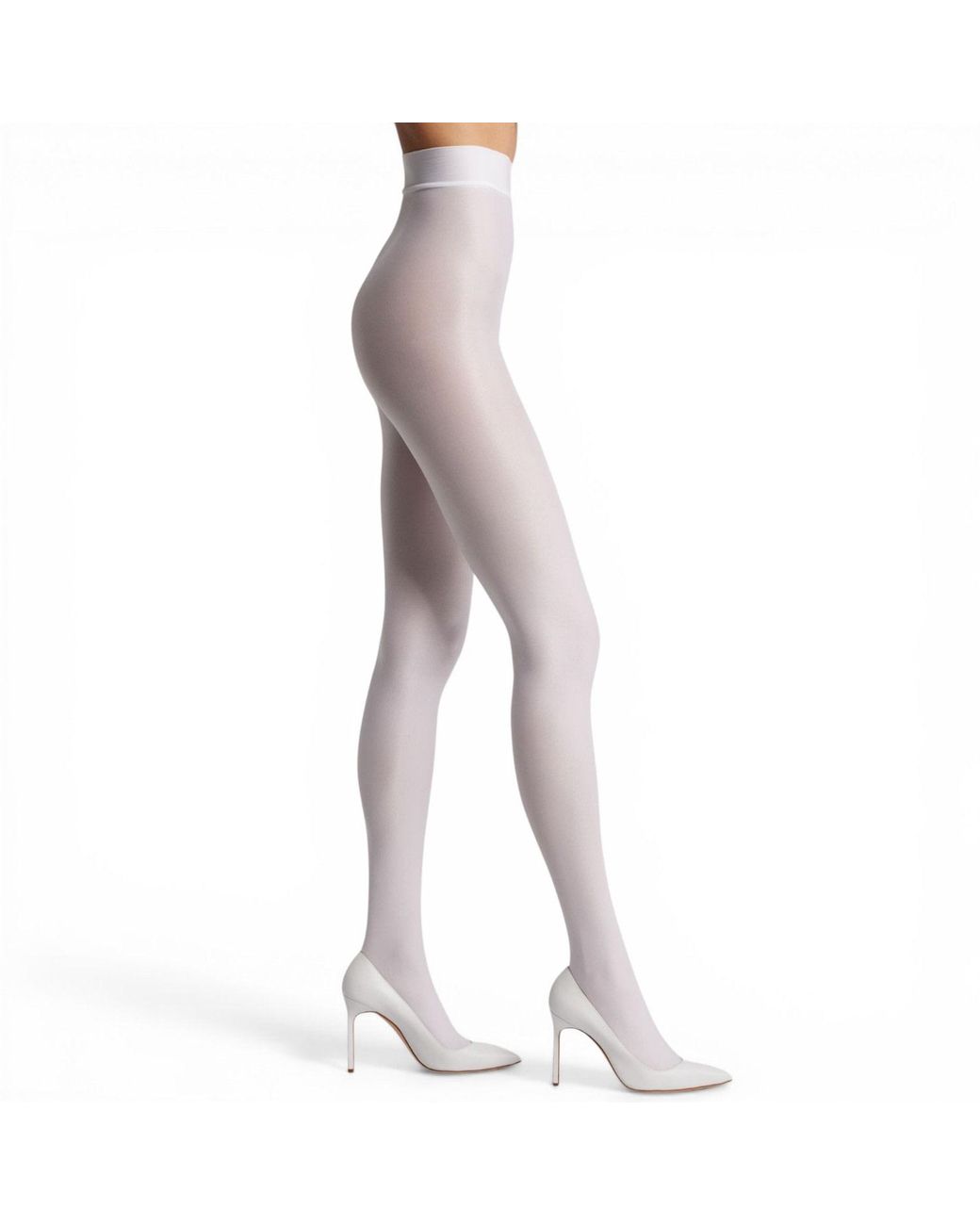 HIGH HEEL JUNGLE by KATHRYN EISMAN Gray Mercury Tights