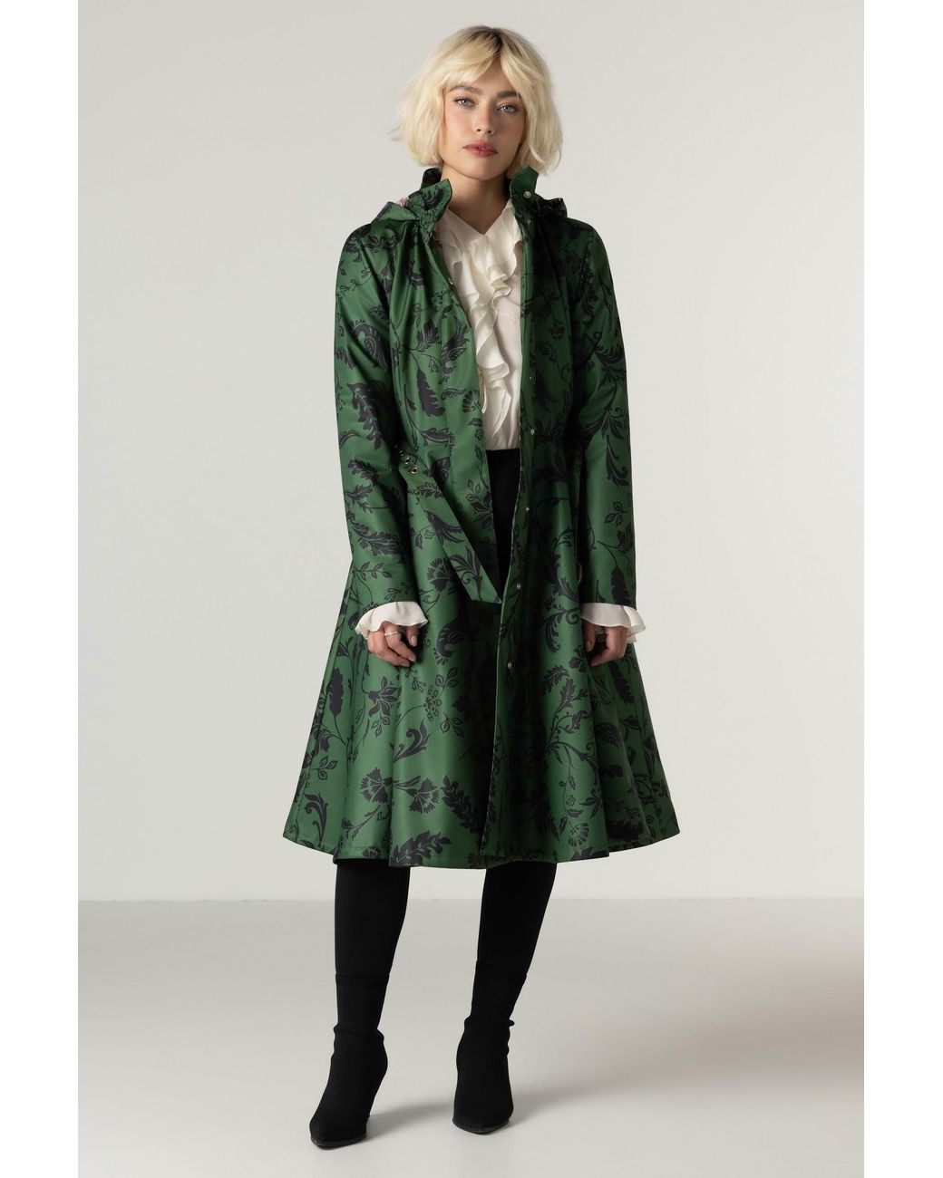 RainSisters Green Winter Coat