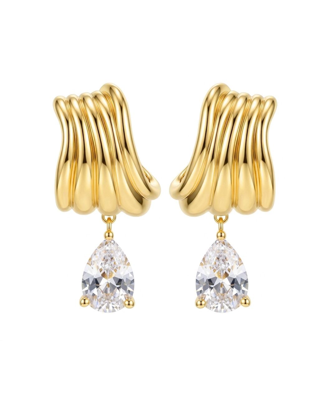 Zepplin the Label Blue Persephone Earrings