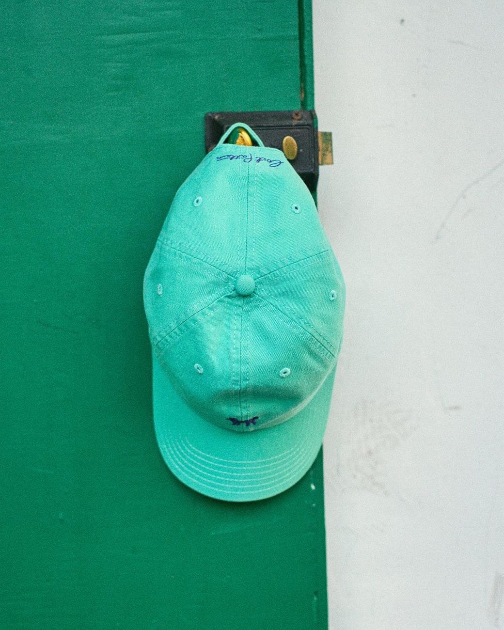 Lost Pattern Green Pan Pan Baseball Cap