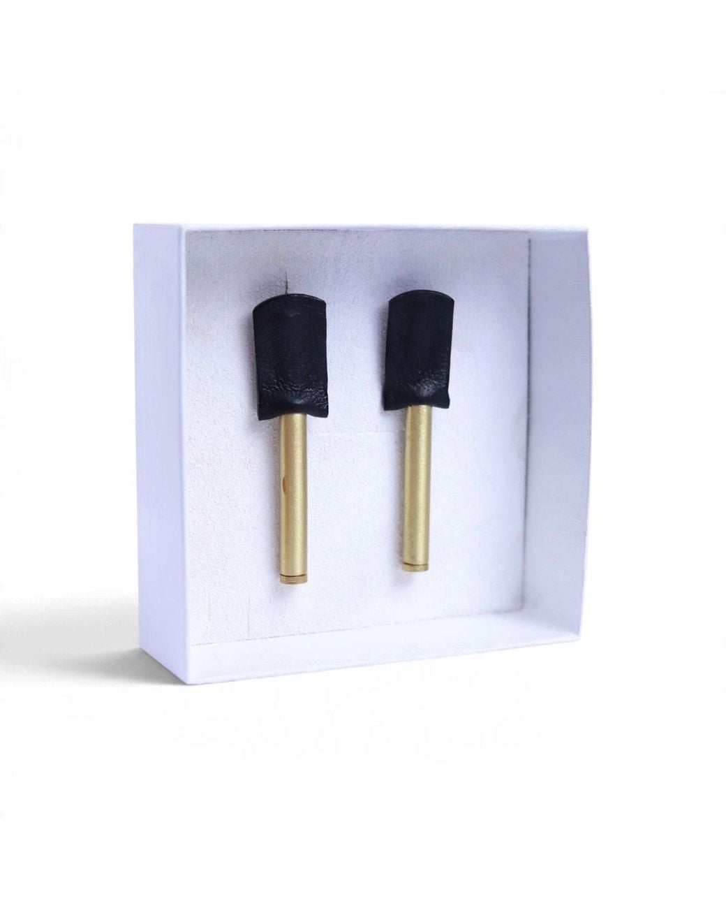 Svetlana Vukov Blue Linear Drop Earrings