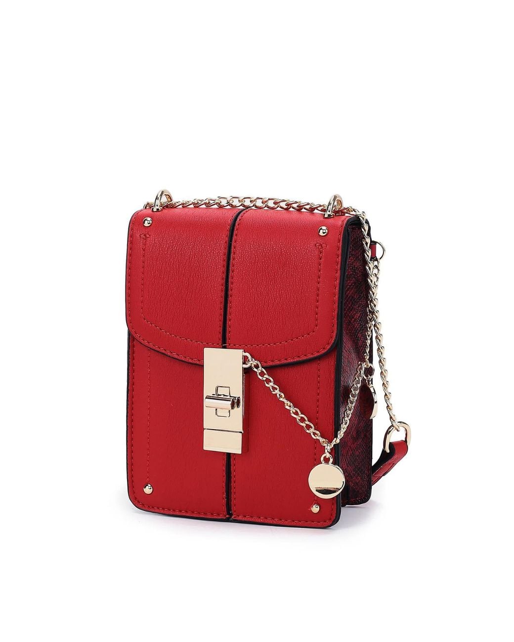 Mkf Collection - J'omor Red Iona Crossbody Bag