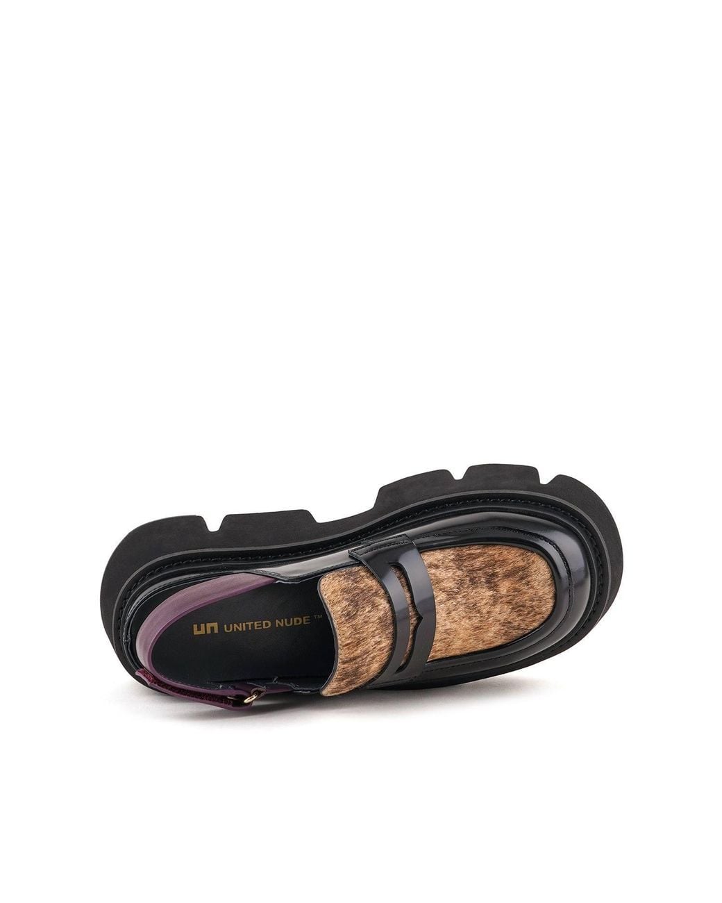 United Nude Black Stomper Loafer