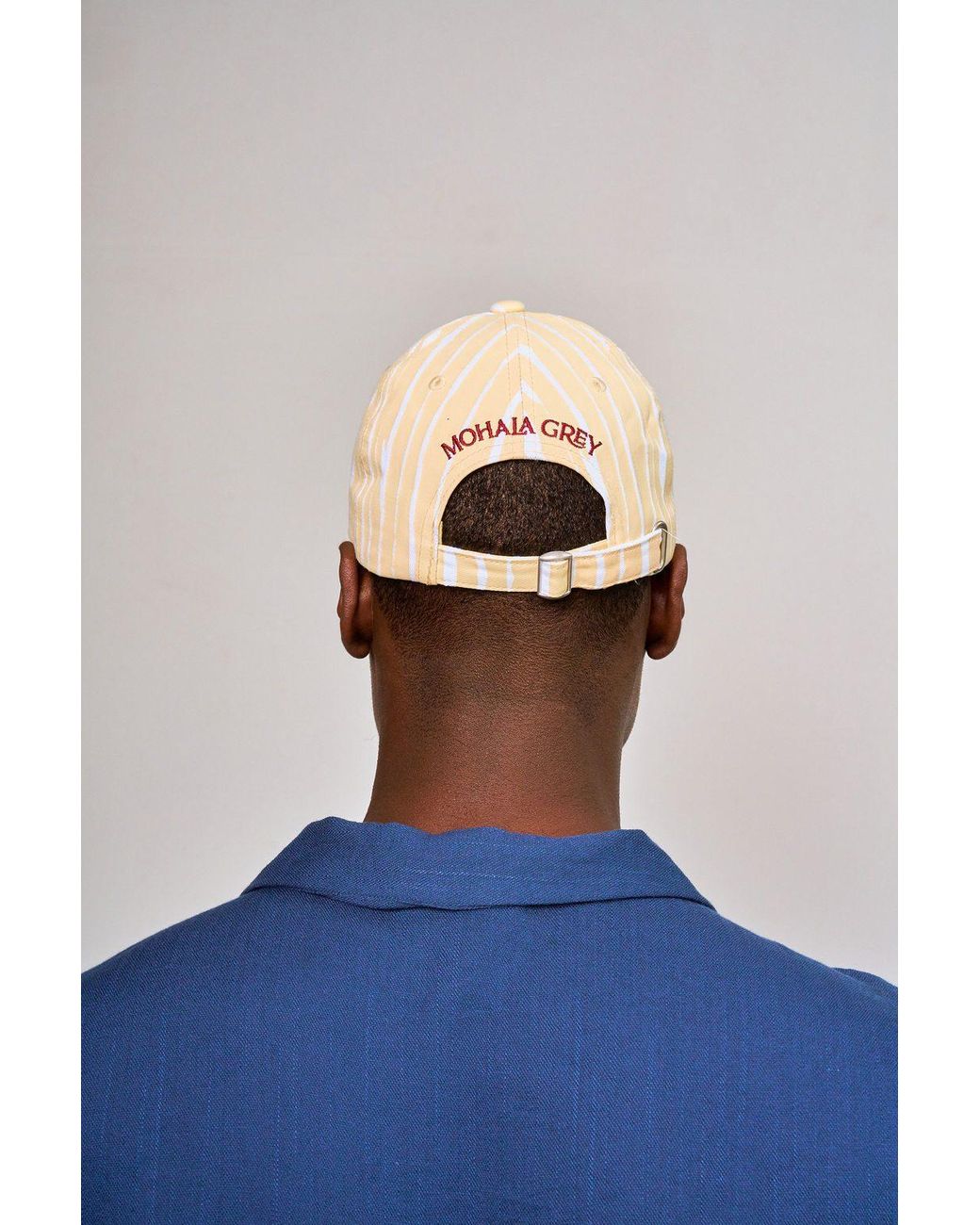 Mohala Grey Metallic Not Your Basic Cap for men