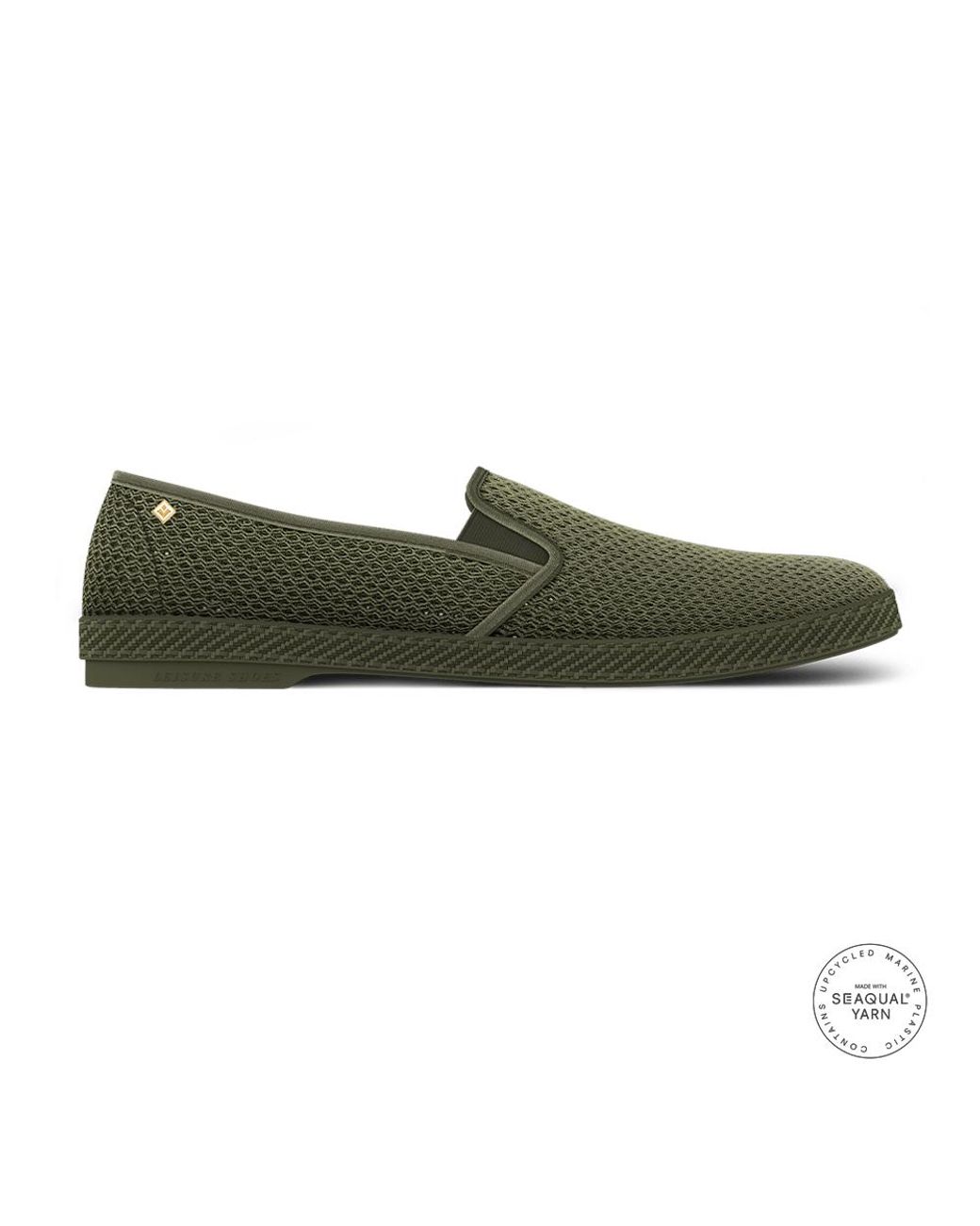 Rivieras Green Classic Mesh Slip-On Loafer