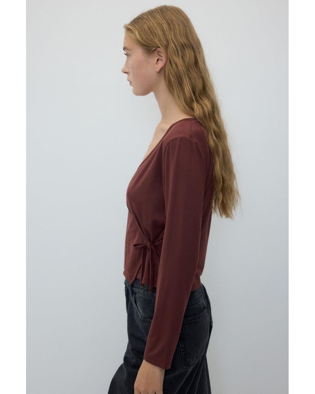 Rita Row Purple Neutrals Tela Top