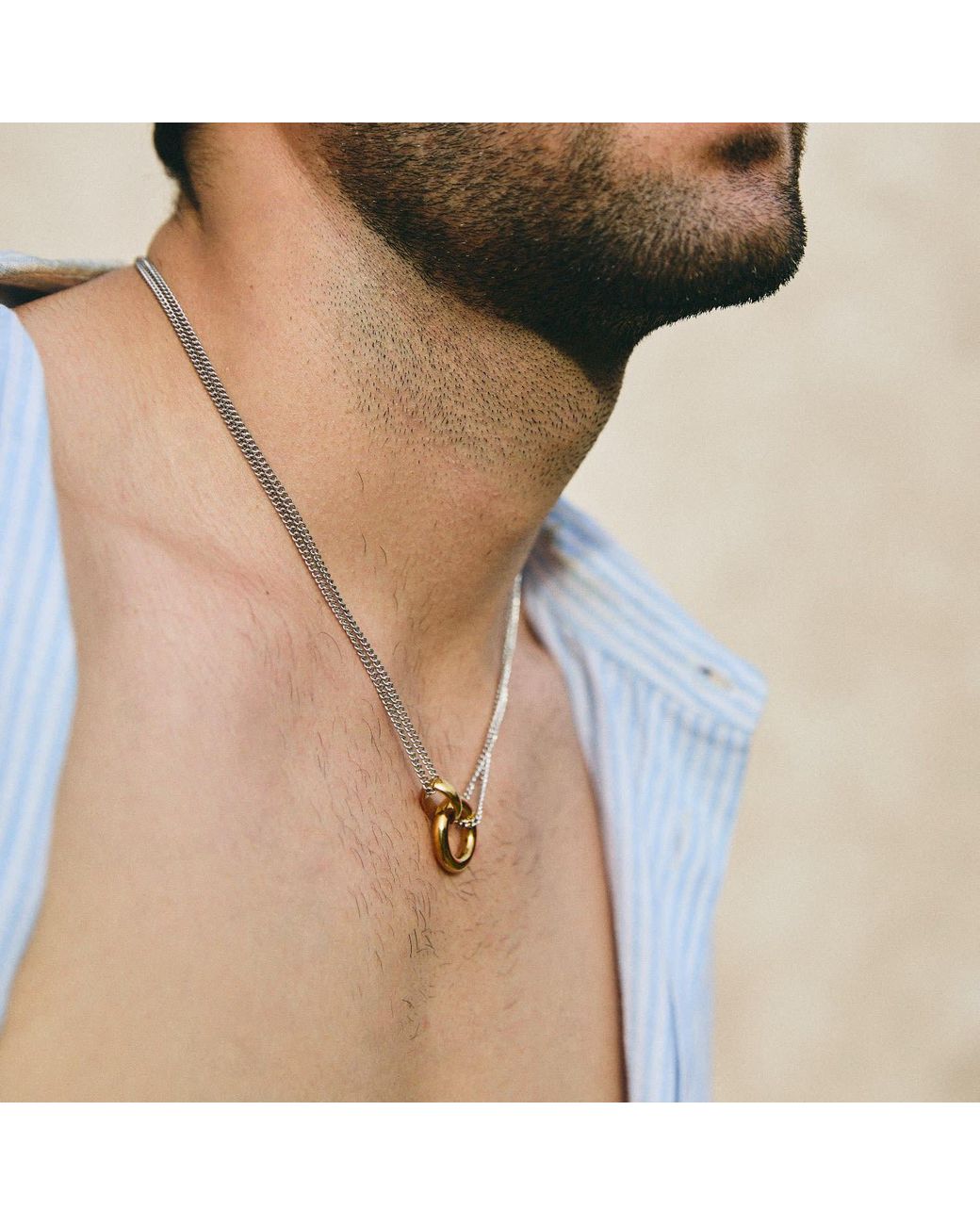 Mulgaro Metallic Jarek Necklace